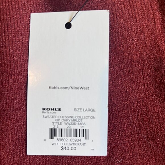 Nine West Sweater Pants - Picture 4 of 5